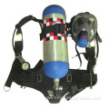 Positive pressure breathing apparatus firefighter respirator